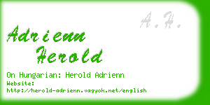 adrienn herold business card